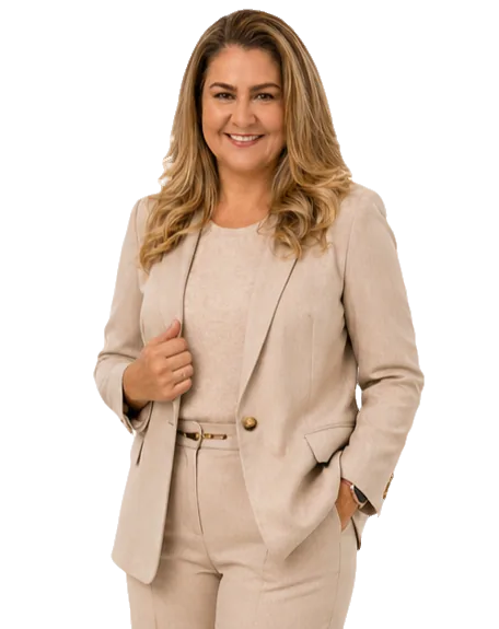 Camila Alencar no escritório