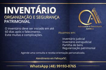 INVENT�RIO  ORGANIZA��O E SEGURAN�A PATRIMONIAL